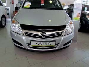 Дефлектор капота темный OPEL ASTRA 2004-2014, NLD.SOPAST0412