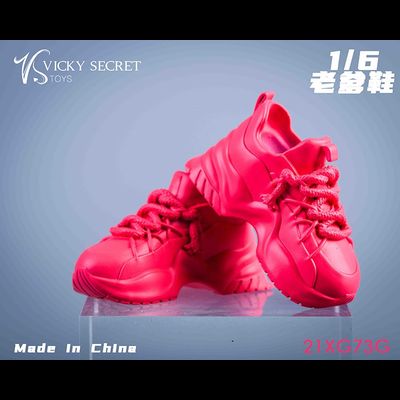 Женские кроссовки (красные) 1/6 Street shoes (21XG73G) - VSTOYS