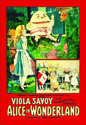 Афиша к фильму &quot;Алиса в стране чудес&quot; 1915 г.
