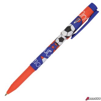 Ручка шариковая BRUNO VISCONTI FreshWrite, СИНЯЯ, «Футбол. Чемпионы. Франция», линия письма 0,5 мм. 143845