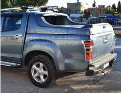 Крышка кузова Fullbox на Isuzu D-max цвет серый "Mineral" код 530 со склада кунгов AvengerUral.ru