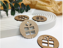 БИРКА "ПОДАРОК" 40мм (50 штук)