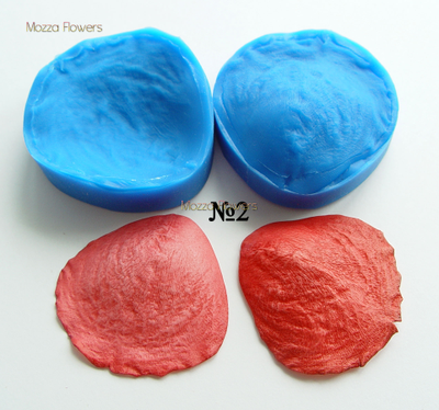 "Лепесток увядшей розы " силиконовый молд  (вайнер)