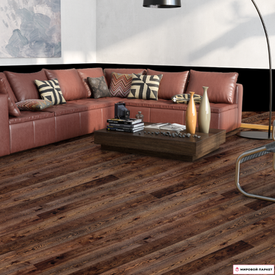 Паркетная доска Barlinek Grande Ясень Coffee в интерьере