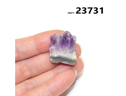 Аметист натуральный (друза) Бразилия арт.23731: 8,7г - 20*17*24мм
