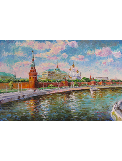 Картина Москва Златоглавая Круглова Светлана