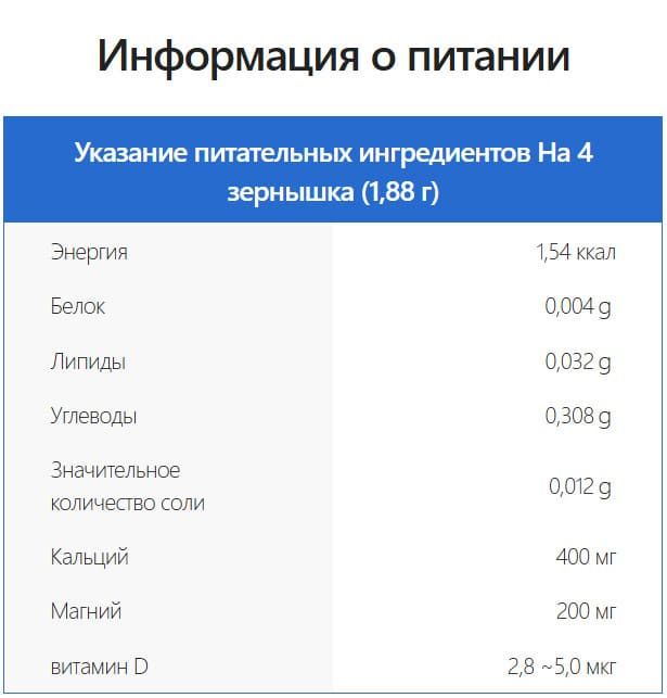 Оптимальное соотношение кальция и магния 2 к 1