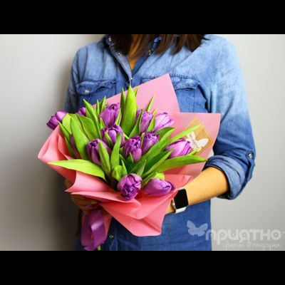 БУКЕТ МОНО ЦВЕТОВ № 442