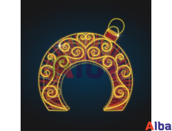 Арка новогодняя елочная игрушка