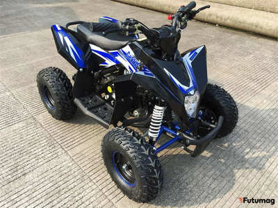 Детский квадроцикл Motax GEKKON 90cc Бензиновый Черно-синий