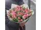 Букет из 51 розового тюльпана