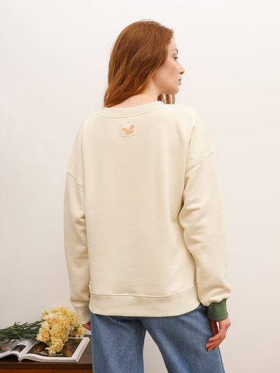 ЖЕНСКИЙ СВИТШОТ "СВЕТЛОЕ ВДОХНОВЕНИЕ"