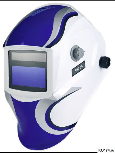 Маска сварщика хамелеон OPTIMA PROFI (BLUE) обзор 93х43 TRUE COLOR естественная цветопередача