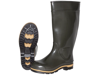 Сапоги мужские П-П Nordman ПС 15-1, высокие, трехкомпонентное литье, размеры 40-46, оливково-песочно-черные