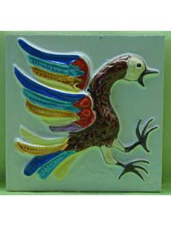 Сокол-Воин (изразцовая плитка)