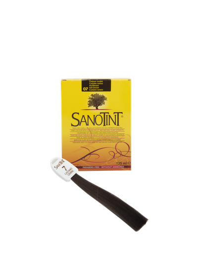 Краска для волос САНОТИНТ №7 пепельно-каштановая