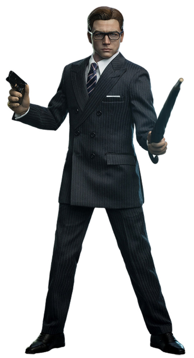 Гэри "Эггси" Анвин (Kingsman: Секретная служба) - Коллекционная ФИГУРКА 1/6 The Agent (PT-sp47) - PRESENT TOYS