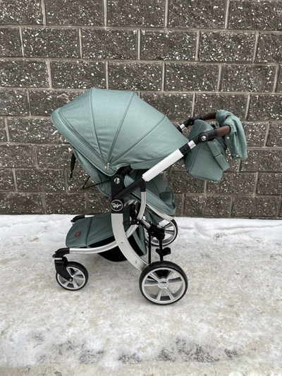 Детская коляска 3 в 1 Darex Изумрудный