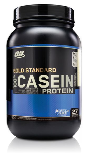 (Optimum Nutrition) 100% Casein Protein - (908 гр) - (шоколад с арахисом)