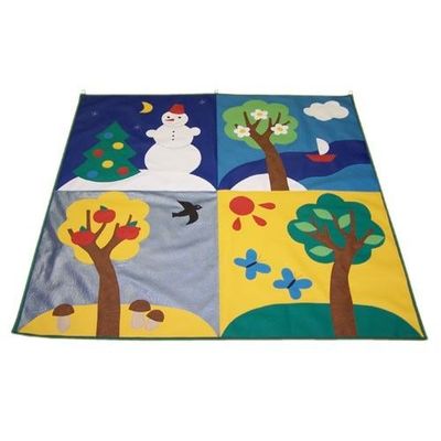 Мягкий элемент «Времена года», дидактическое панно