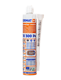 Анкер химический Sormat ITH 300 Pe, 300 мл, для бетона, кирпича, керамзита и камня (на основе полиэстеровой смолы)