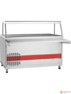 Прилавок-витрина Abat ПВВ(Н)-70КМ-01-НШ