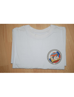 Футболка с логотипом (нанесение и шеврон)