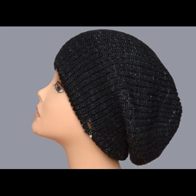 Итальянский вязаный берет на осень - зиму - весну Vizio 5872 ВО одинарный фото