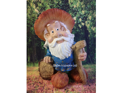 ДОМОВОЙ - ОБЕРЕГ охраняет дом от сглаза и невзгод. Привлекает удачу и достаток 48*46см  3,8кг    полистоун Россия 4197/016664