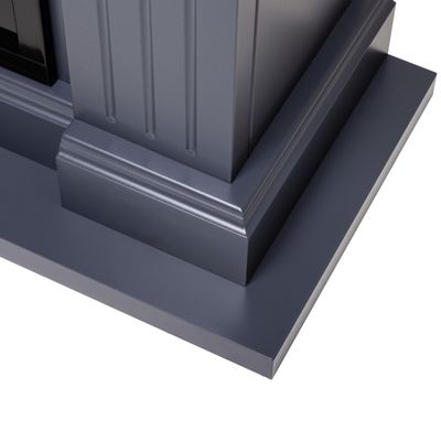 Линейный электрокамин Ontario GR с очагом Beverly 1000