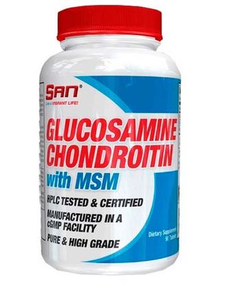 (San) Glucosamine Chondroitin MSM - (90 таб)