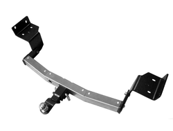 Фаркоп с накладкой из нерж. LEXUS RX (кроме Long) 2015-19/ F-Sport 2015-19 - съемный квадрат