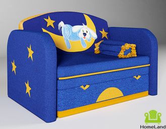 Выкатной диван Зайчик на луне - KDD02