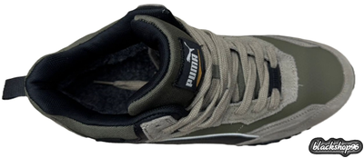 Puma Blacktop Rider Pop Mid с Мехом Brown (40-45)