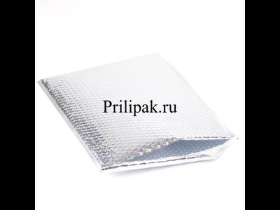 Металлизированный пакет с воздушной подушкой С/13 серебряный (silver)