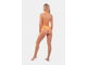 Трусики High Cut V-Shape Bikini Bottom  455 Оранжевый неон