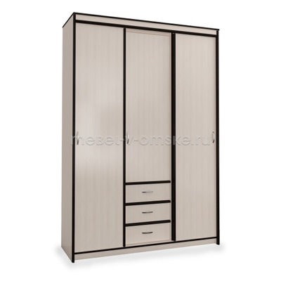 Шкаф-купе Карина 1,5 с зеркалом