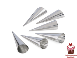 Конусы кондитерские 5 шт., металл