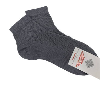 Теплые пуховые носки Н230-03 серый