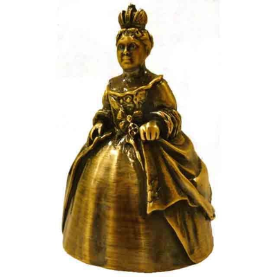 Колокольчик с символикой Урала,  бронза