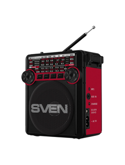 Радиоприемник SVEN SRP355 красный