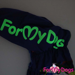 Комбинезон для крупных собак синий