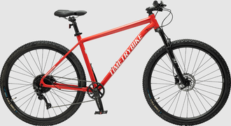 Горный велосипед Timetry TT251 10ск 27.5" красный рама 16"