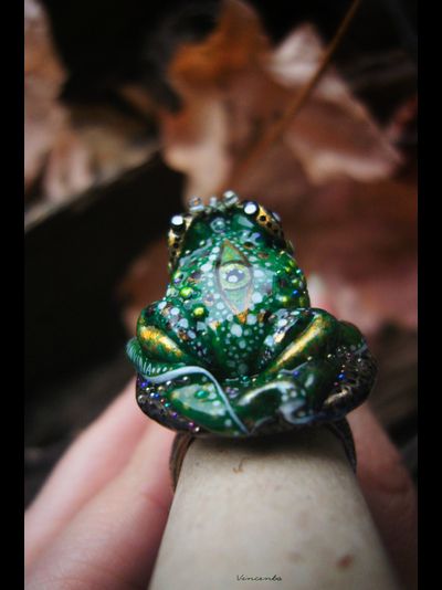 Коллекционный перстень &quot;Леди Квакша Invidia&quot;