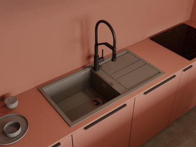 Смеситель OMOIKIRI MAKKARI 2 PLUS-SB GM-BL