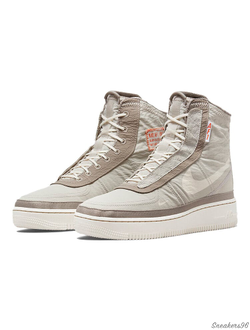NIKE AIR FORCE 1 SHELL HIGH BIEGE/Бежевые  Мужские (41-45)