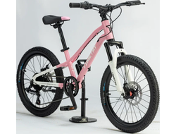 Велосипед TT277/ 7скоростей 20" Розовый рама 10,5"