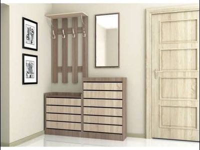 Вешалка прихожая "Ямайка-Япв-1" 0,7м ЛДСП (ТЭКС)