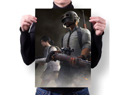 Плакат PlayerUnknown’s Battlegrounds, PUBG, ПУБГ №12