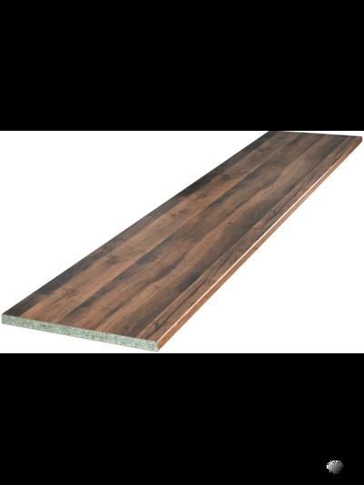 Столешница СКИФ Дуб Корсика тёмный №233 П (3000*600*38)